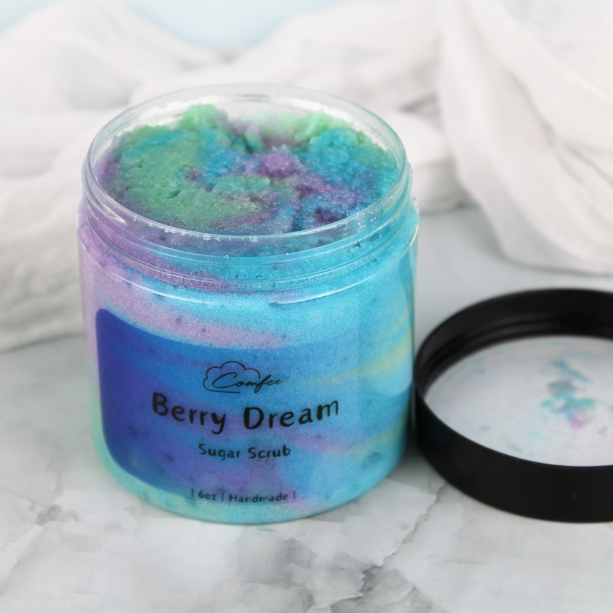 Foaming Sugar Scrubs - Exfoliating Self Care