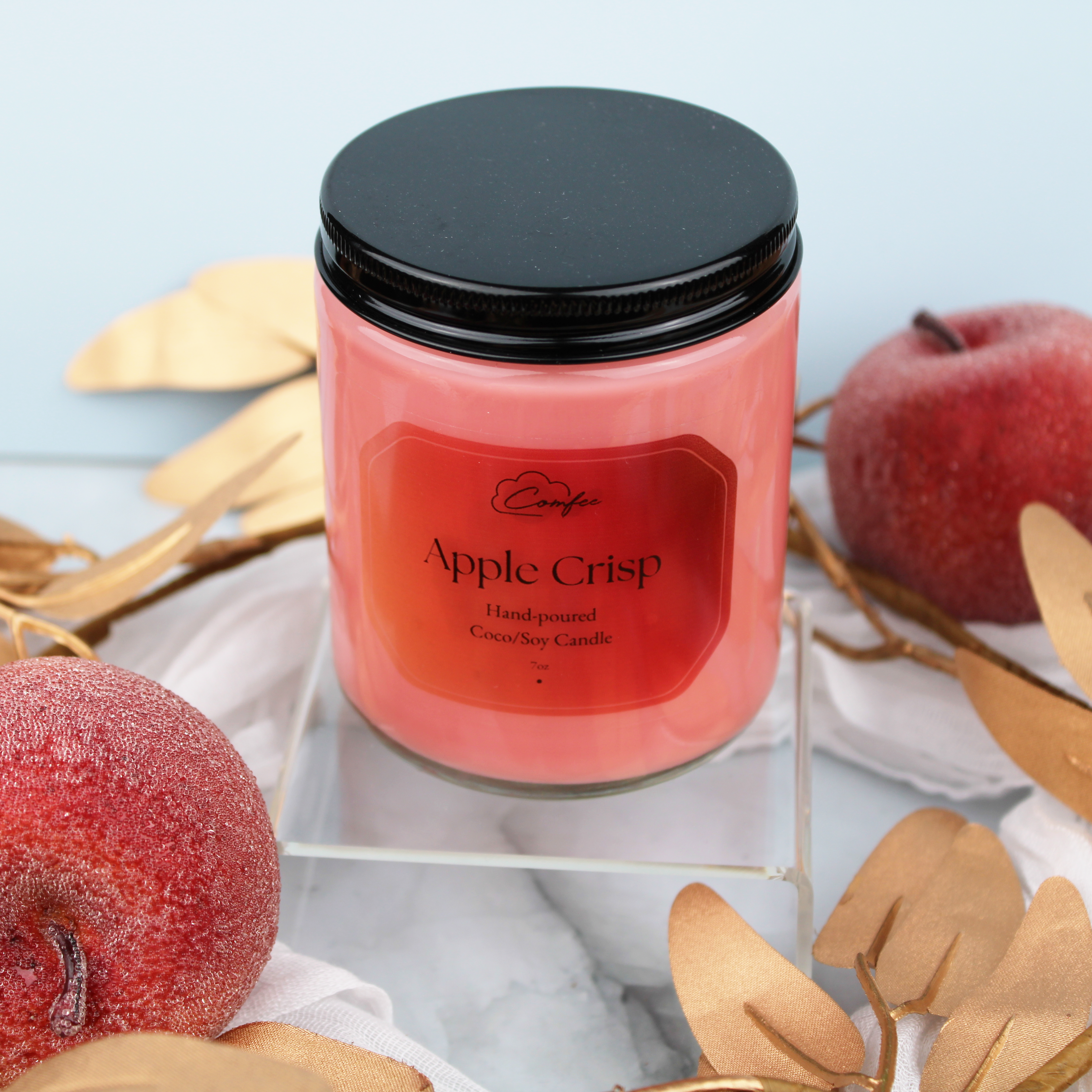 Crisp Apple - Wooden Wick Candle