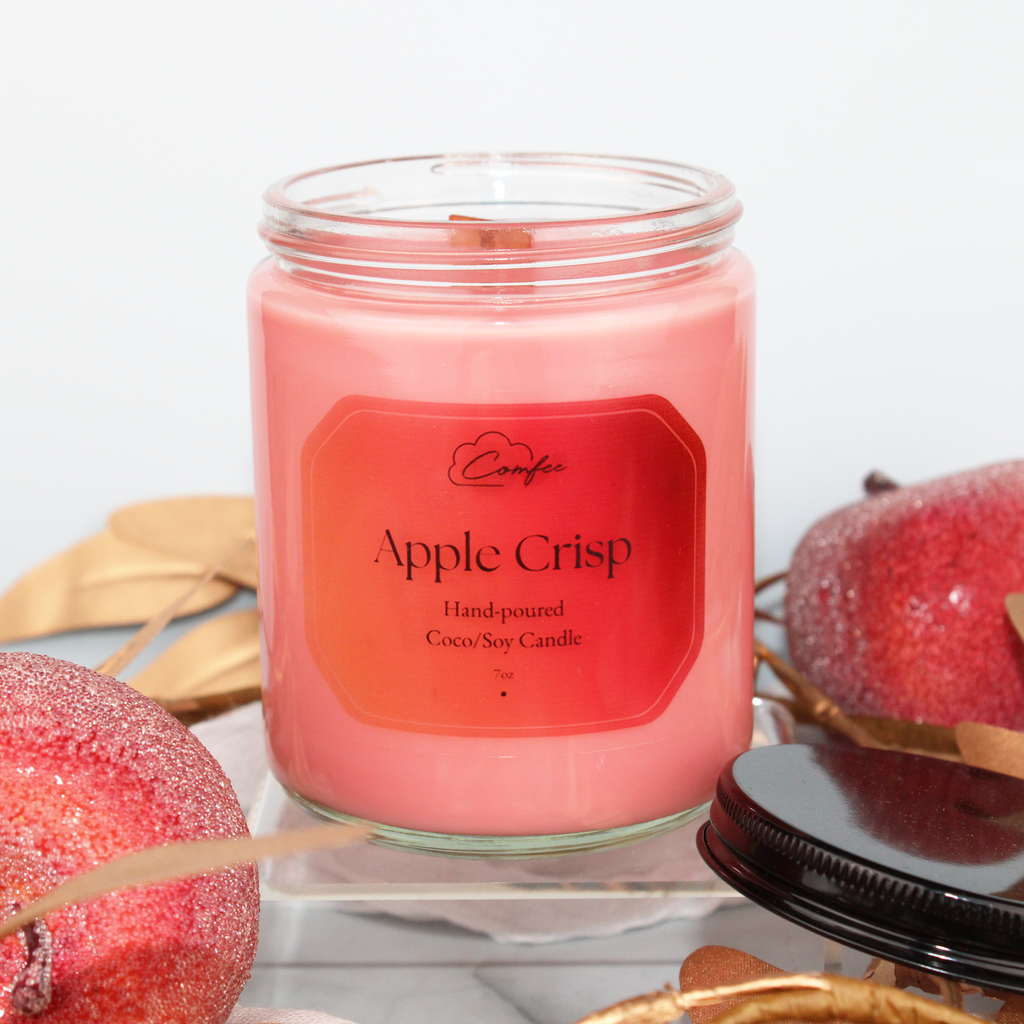 Crisp Apple - Wooden Wick Candle