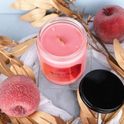 Crisp Apple - Wooden Wick Candle