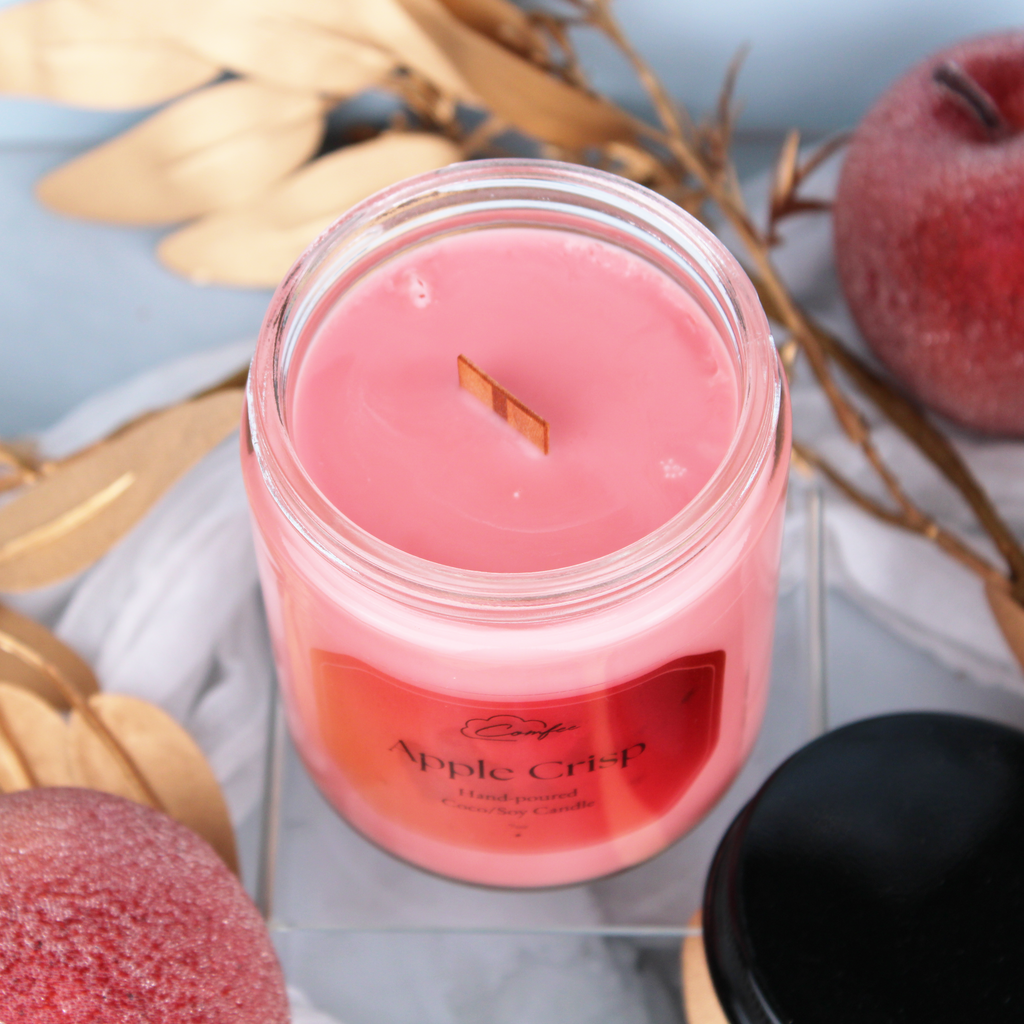 Crisp Apple - Wooden Wick Candle