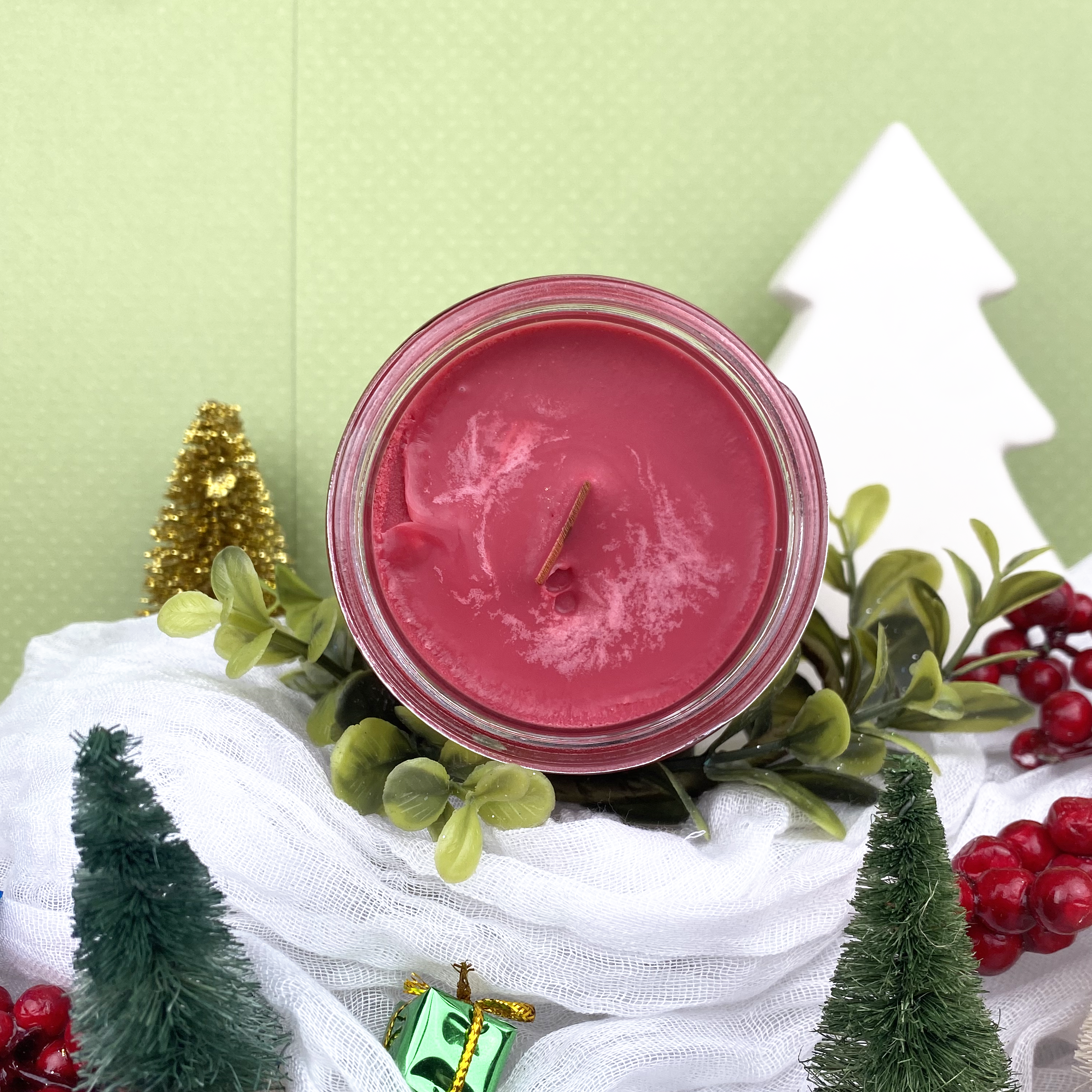 Holiday Magic - Wooden Wick Candle