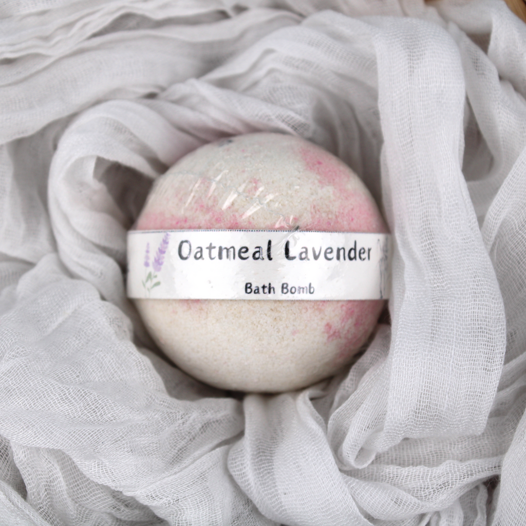 Oatmeal Lavender - Bath Bomb