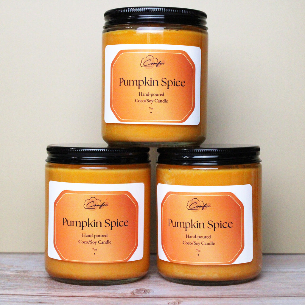 Pumpkin Spice - Wooden Wick Candle