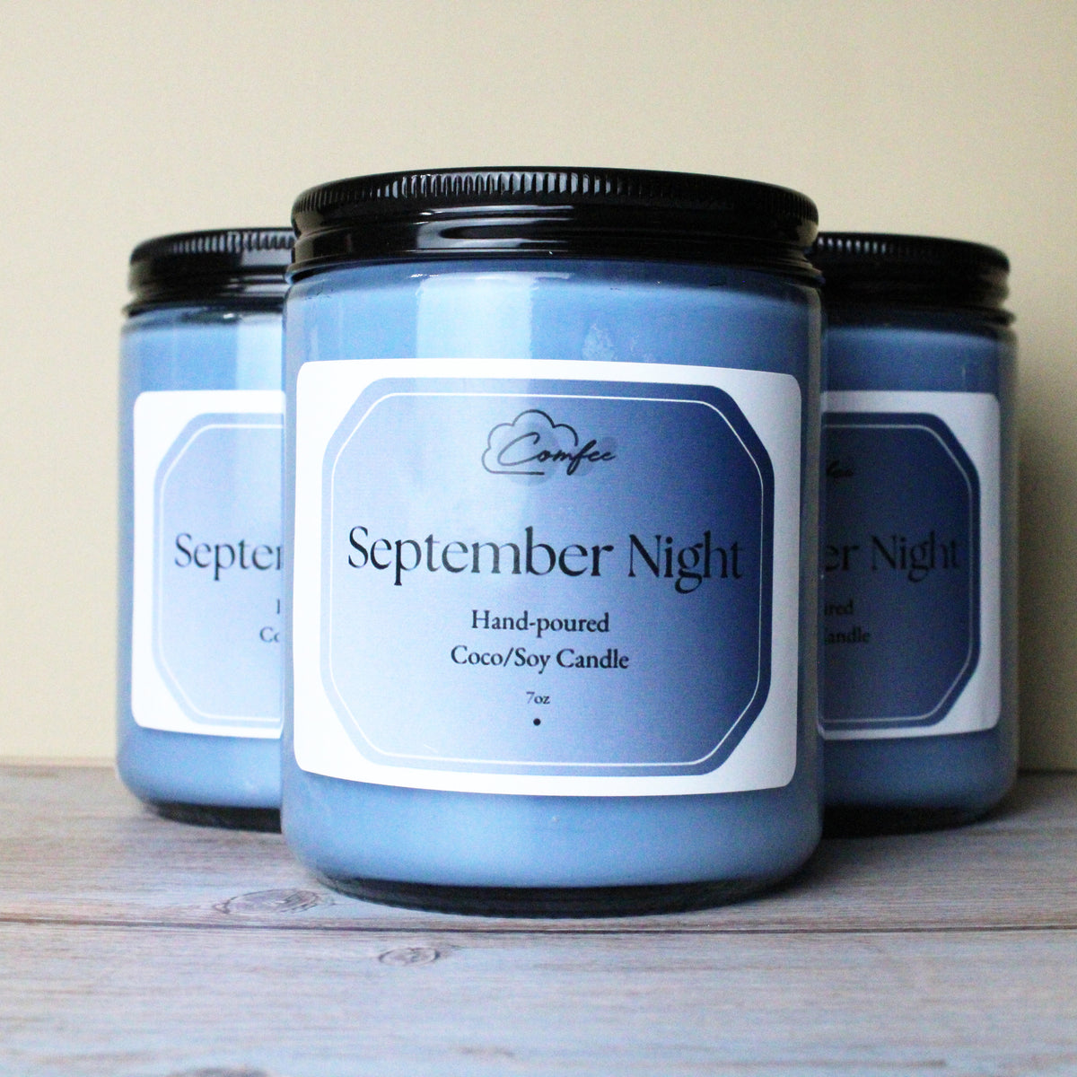 September Night - Wooden Wick Candle
