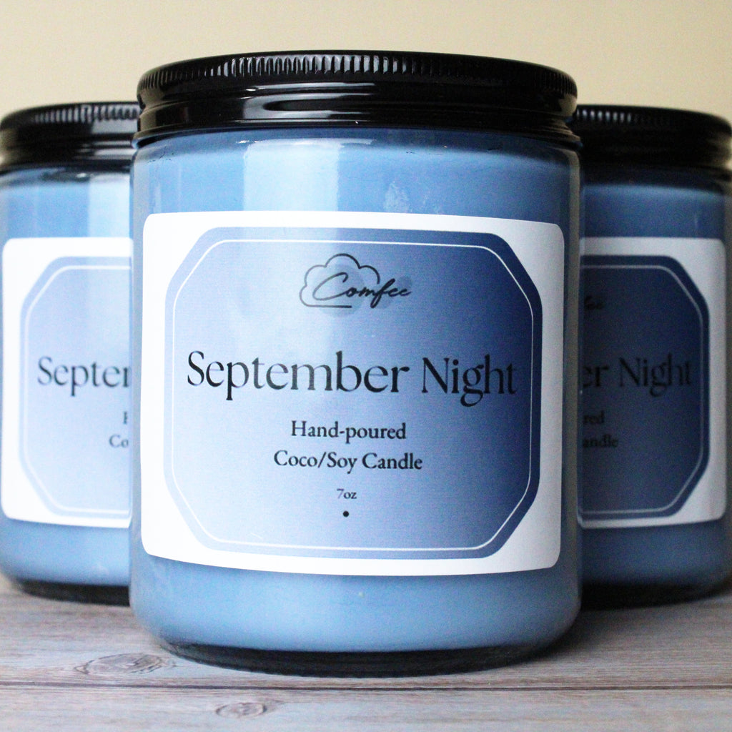 September Night - Wooden Wick Candle