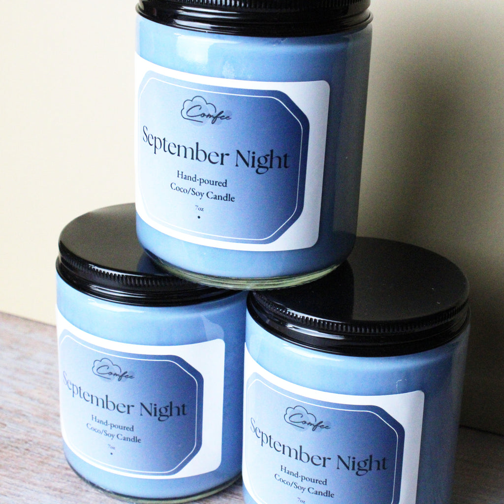 September Night - Wooden Wick Candle