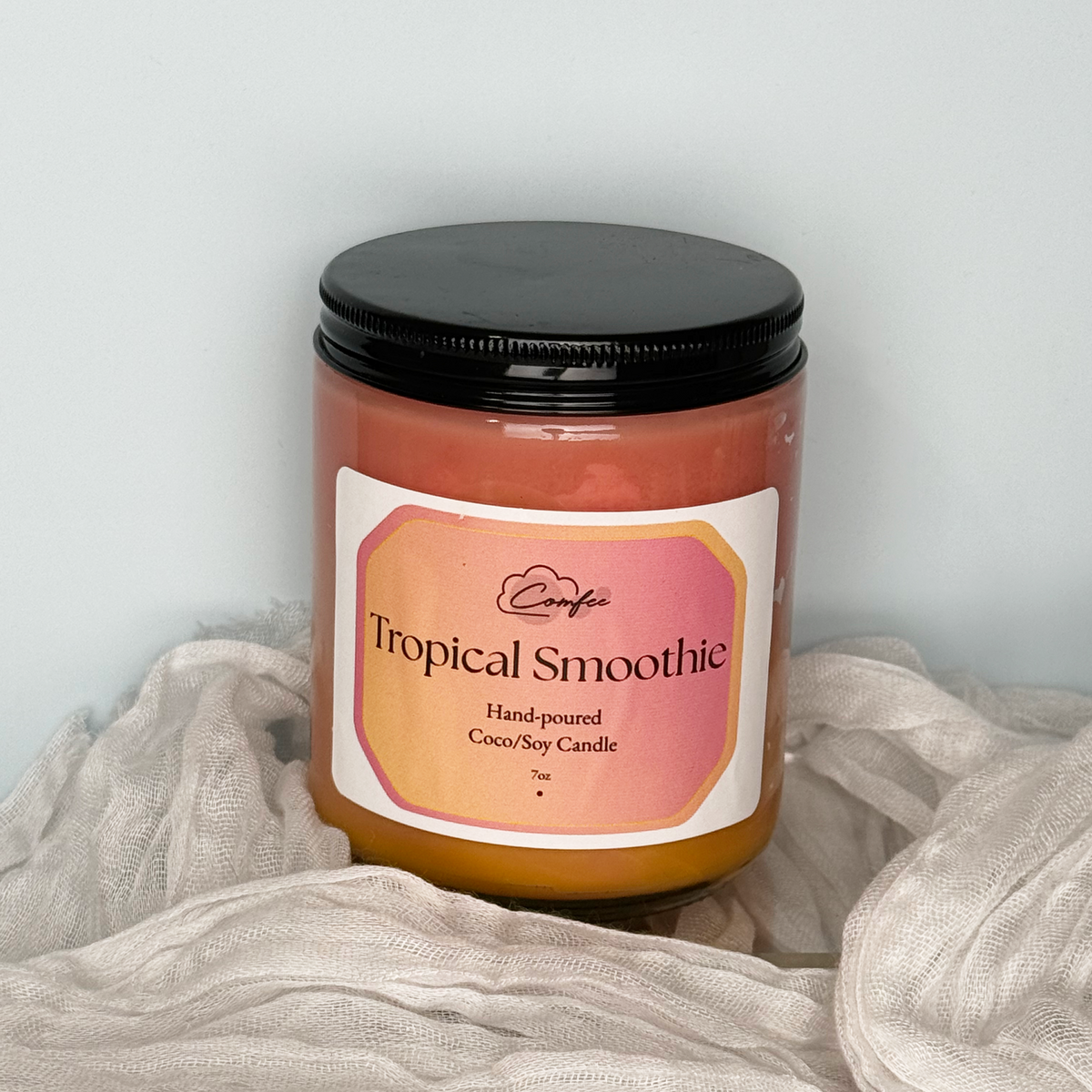 Tropical Smoothie - Wooden Wick Candle
