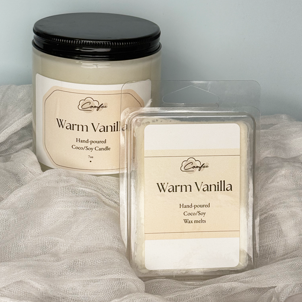 Warm Vanilla - Wooden Wick Candle
