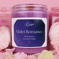 Violet Romance - Wooden Wick Candle