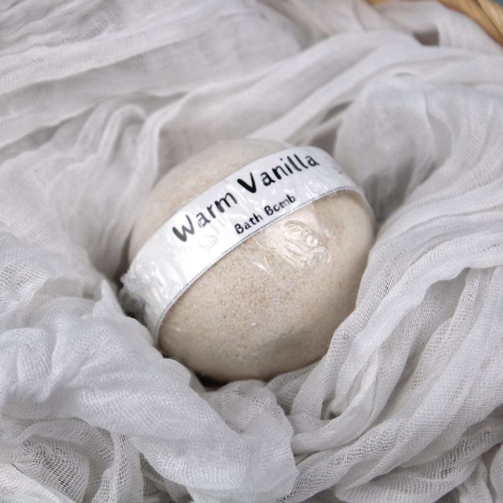 Warm Vanilla - Bath Bomb